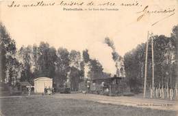 72-PONTVALLAIN- LA GARE DES TRAMWAYS - Pontvallain