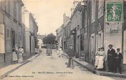 72-MAYET- AVENUE DE LA GARE - Mayet