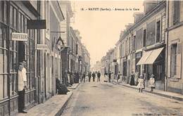 72-MAYET- AVENUE DE LA GARE - Mayet