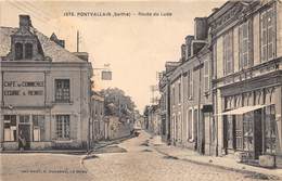 72-PONTVALLIN- ROUTE DE LUDE - Pontvallain