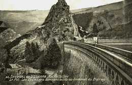 40.....landes...rochetaillé...les Escaliers Donnant Au Sommet Du Barrage.. - Rochetaillee