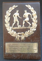 PLAQUE FOOTBALL SD GRAFICAR OSIJEK 1953 - Altri & Non Classificati