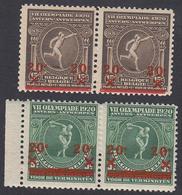 Belgique 1921 - Timbres Neufs Sans Charnières. COB  Nr,: 184-186 Jeux Olympiques  (EB) DC-2842 - Unused Stamps