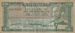 1 DOLLAR 1966 - Etiopia