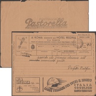 Italie 1939. Télégramme Publicitaire. Barbisio, ALA Littoria, Lignes Aériennes, Hirondelle.  Lloyd, Bateau, Fromage - Hirondelles