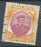 Johore   - Yvert N °  119 Oblitéré   Bce 17347 - Johore