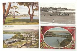 FOUR DUNOON ARGYLLSHIRE SCOTLAND  POSTCARDS - Argyllshire