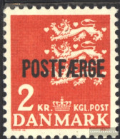 Denmark PA45 (complete Issue) Unmounted Mint / Never Hinged 1972 Package Mark - Postpaketten