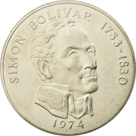 Monnaie, Panama, 20 Balboas, 1974, U.S. Mint, SUP, Argent, KM:31 - Panamá
