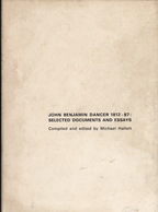 John Benjamin Dancer, 1812-87: Selected Documents And Essays Compiled And Edited By Michael Hallet. - Other