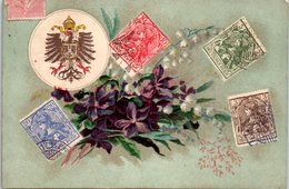 Timbres - Fleurs - Dunkerque Oblitération - Timbre Allemand - Briefmarken (Abbildungen)