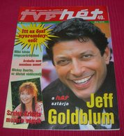 Jeff Goldblum TVR HET Hungarian September 1997 VERY RARE - Magazines