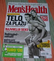 Jeff Gum - MEN'S HEALTH - Serbian June 2008 VERY RARE - Magazines