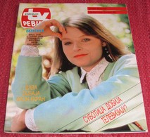 Jodie Foster RADIO TV REVIJA Yugoslavian April 1989 VERY RARE - Magazines