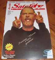 John Cleese SATELIT TV Serbian January 1998 VERY RARE - Magazines