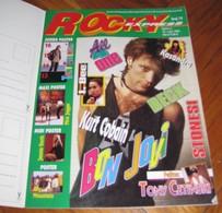 Jon Bon Jovi - ROCKY EXPRESS - Croatian September 1994 ULTRA RARE - Magazines