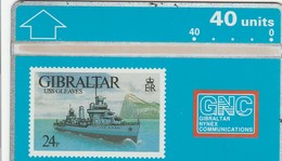 Gibraltar -  Warships 1993 - USS Gleaves - Gibraltar