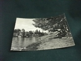 TORINO  PANORAMA DEL PO CANOE  PONTI ANNULLO TRAFFICO E CIRCOLAZIONE STRESA 1955 - Fiume Po