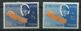 Delcampe - Népal ** N° 156/157 - Construction De La Route - Nepal