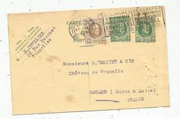 Entier Postal , Belgique, Carte Postale,  BRUXELLES 1 , 1926 , 2 Scans - Briefkaarten 1909-1934