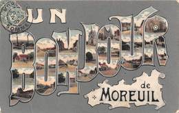 80-MOREUIL- UN BONJOUR - Moreuil