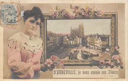 80-ABBEVILLE- JE VOUS ENVOIE CES FLEURS - Abbeville