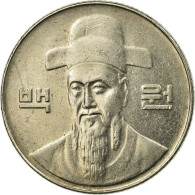 Monnaie, KOREA-SOUTH, 100 Won, 2001, TTB, Copper-nickel, KM:35.2 - Corée Du Sud