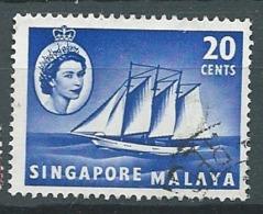 Singapour     Yvert N°  36  Oblitéré   - Bce 17412 - Singapur (...-1959)