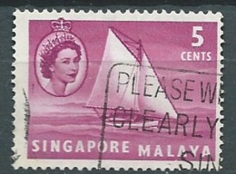 Singapour - Yvert N° 31 Oblitéré   -  Bce 17415 - Singapore (...-1959)