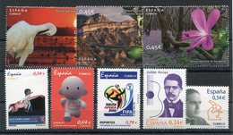 RC 12458 ESPAGNE 2010 TIMBRES NEUFS ** A LA FACIALE - Unused Stamps