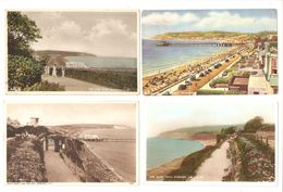 FOUR SANDOWN ISLE OF WIGHT POSTCARDS - Sandown