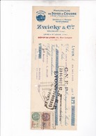 WALLISELLEN 1928 / / MENUFACTURE SOIES A COUDRE ZWICKY ET CIE / FISCAUX - Zwitserland