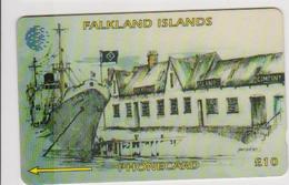 FALKLAND ISLANDS - 3CWFB - Falkland Island Company Office - Falkland Islands