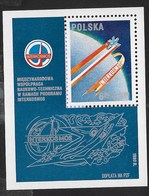 POLONIA - INTERCOSMOS 1980 -  FOGLIETTO NUOVO** -  (YVERT BF 90 - MICHEL BL 82) - Europa