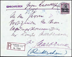 Beleg Deutsche Auslandspost Marokko - Other & Unclassified