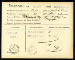 Beleg Deutsche Auslandspost Marokko - Other & Unclassified