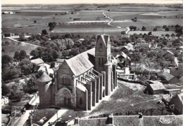 77 - RAMPILLON : L'Eglise - Vue Aérienne - CPSM Dentelée Grand Format - Seine Et Marne - Autres & Non Classés