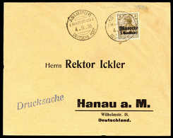 Beleg Deutsche Auslandspost Marokko - Andere & Zonder Classificatie