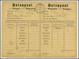 Beleg Deutsche Auslandspost Marokko - Andere & Zonder Classificatie