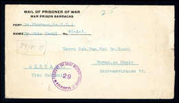 Beleg Deutsche Marine Schiffspost Interniertenpost 1914-1919 - Other & Unclassified