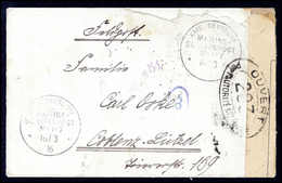 Beleg Deutsche Marine Schiffspost Interniertenpost 1914-1919 - Altri & Non Classificati