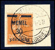 Briefst. Memel - Altri & Non Classificati