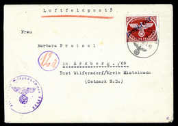 Beleg Deutsche Besetzung II. WK, Feldpostmarken - Other & Unclassified