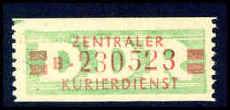 ** DDR Verwaltungspost B Zentraler Kurierdienst - Autres & Non Classés