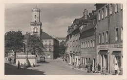 Foto Rohling Für AK Schneeberg Rathaus Markt Marktplatz Laden Geschäft A Lößnitzer Gasse Fürstenplatz Erzgebirge DDR - Schneeberg