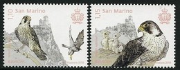 SAN MARINO/ SAINT-MARIN/ - EUROPA 2019 -NATIONAL BIRDS.-"AVES - BIRDS - VÖGEL -OISEAUX"- SERIE 2 V.+ LOGO - 2019