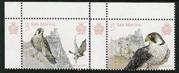 SAN MARINO/ SAINT-MARIN - EUROPA 2019 -NATIONAL BIRDS.-"AVES - BIRDS - VÖGEL -OISEAUX"- SERIE De 2 V. CH - 2019