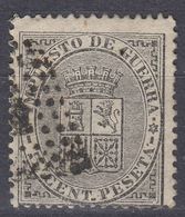 ESPAÑA - SPAGNA - SPAIN - ESPAGNE - 1873 - Tasse Di Guerra Yvert 1 Usato. - War Tax