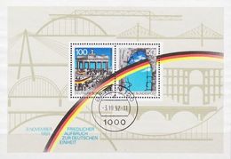 GERMANY BUND [1990] MiNr 1481-82 Block 22 ( O/used ) - Sonstige & Ohne Zuordnung