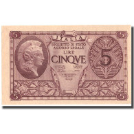 Billet, Italie, 5 Lire, 1944, 1944-11-23, KM:31a, SPL+ - Regno D'Italia – 5 Lire